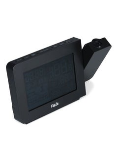 فان جو منبه لاسلكي مزود بشاشة LCD ومحطة طقس أسود/ أبيض 16.7x4x9.8سم  - Image 4