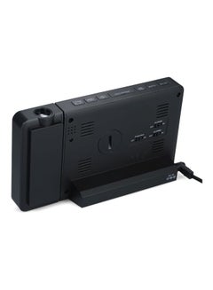 فان جو منبه لاسلكي مزود بشاشة LCD ومحطة طقس أسود/ أبيض 16.7x4x9.8سم  - Image 5