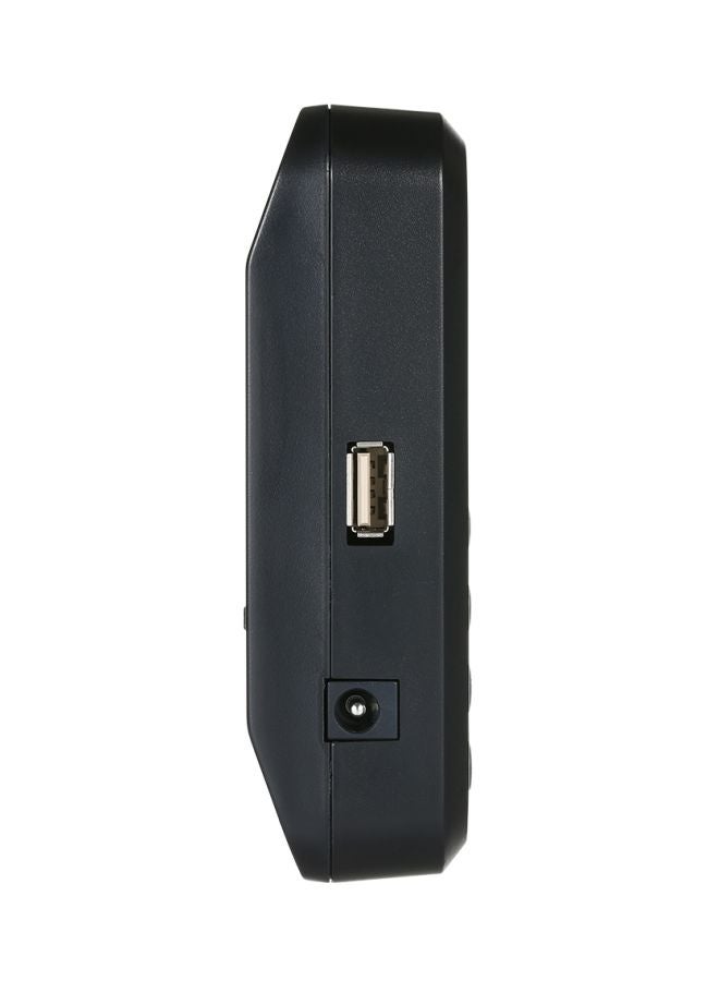 Generic Biometric Fingerprint Attendance Machine Black  - Image 5