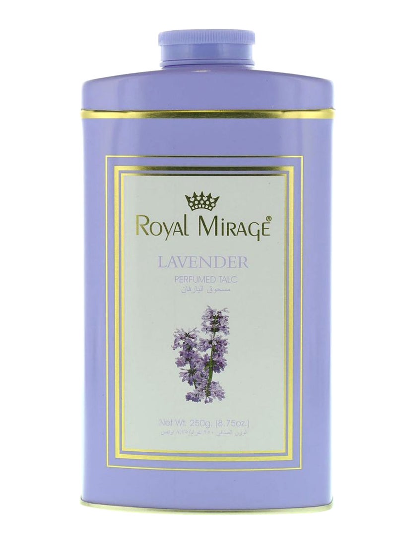 ROYAL MIRAGE Lavender Perfumed Talc Powder 250grams