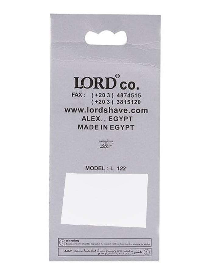 Lord - Metal Shaving Razor Silver - Image 1