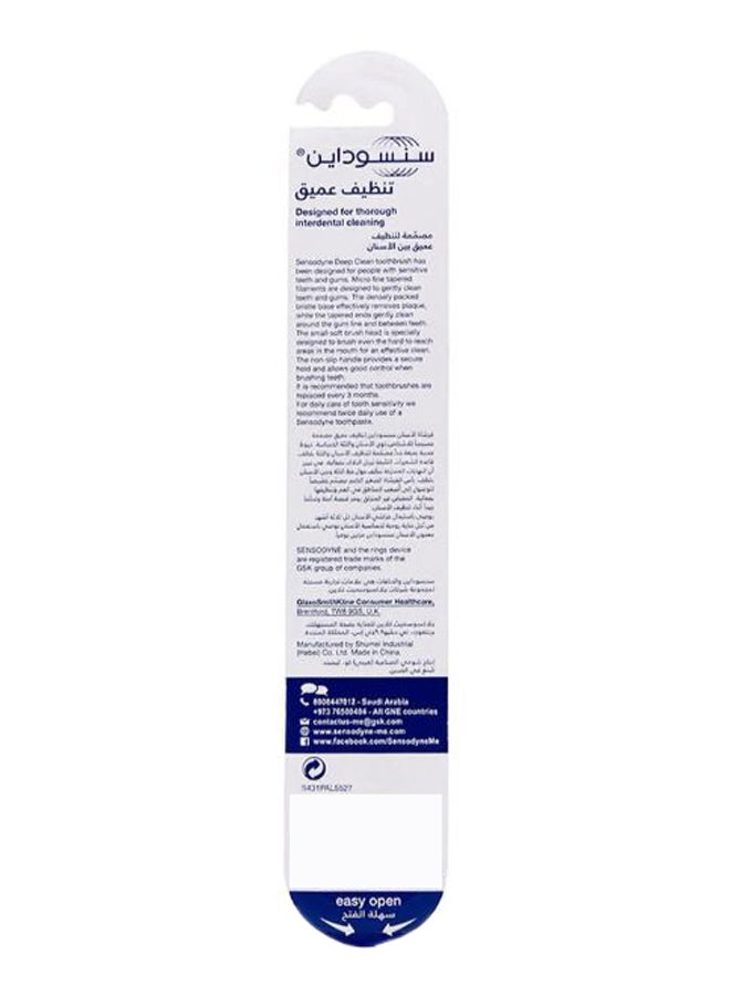 Sensodyne - Soft Toothbrush Deep Clean Multicolour - Image 1
