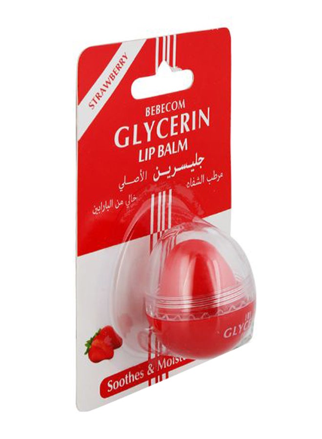 Bebecom Strawberry Glycerin Lip Balm 10grams - Image 1