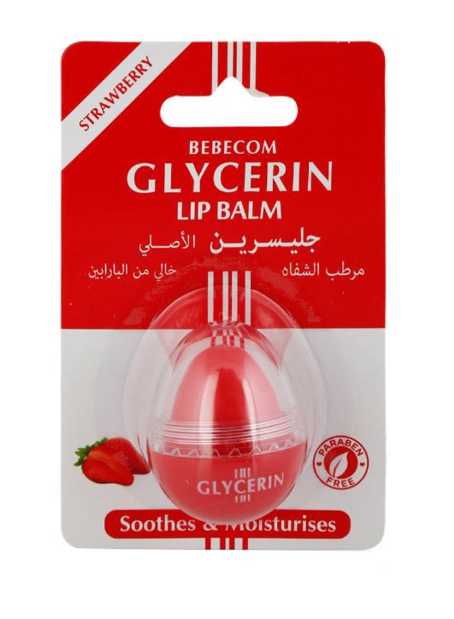 Bebecom Strawberry Glycerin Lip Balm 10grams - Image 2