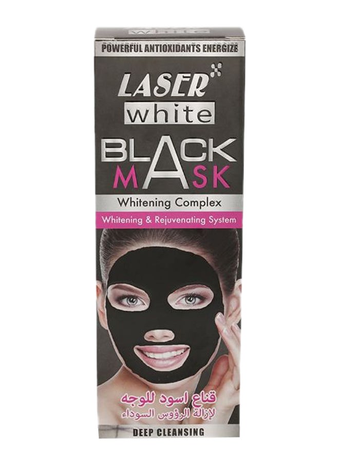 ليزر وايت ماسك أسود للتنظيف العميق لبشرة الوجه - Image 2