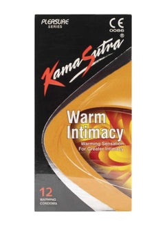 Kamasutra 12-Piece Warm Intimacy Sensation Condom Set 