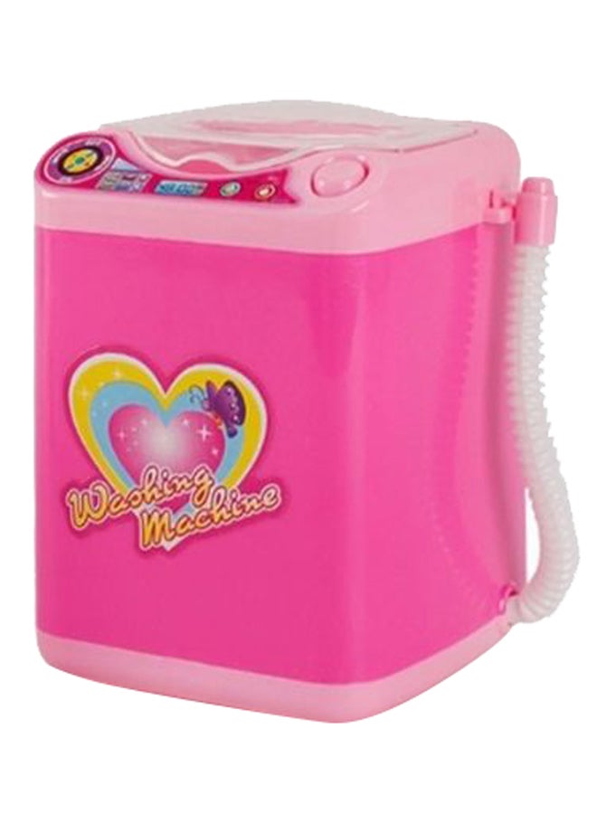 Generic Electric Makeup Brush Cleaner Washer Tool Pink 
