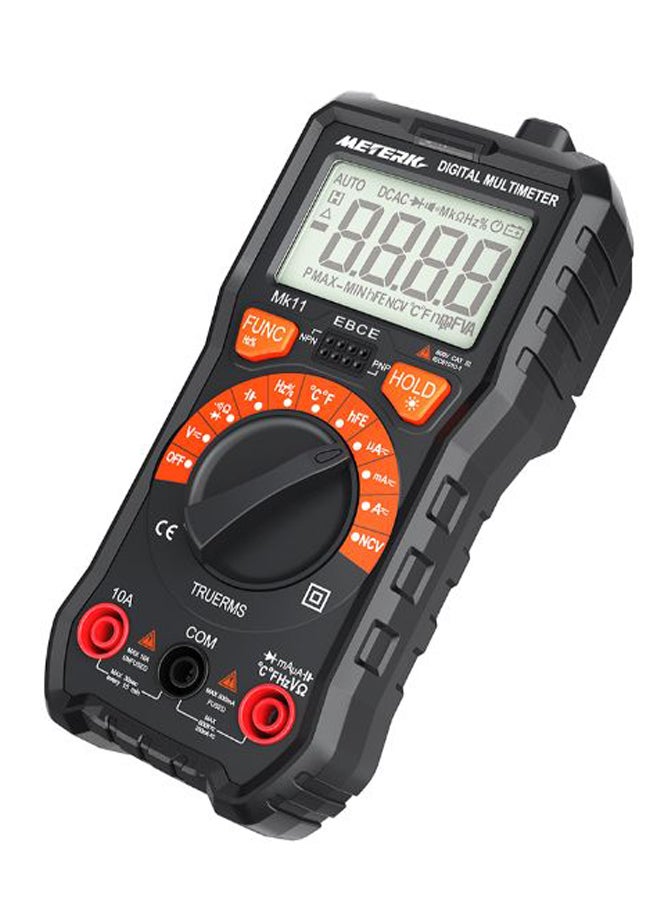 Auto Ranging Digital Multimeter Black 45 x 28mm