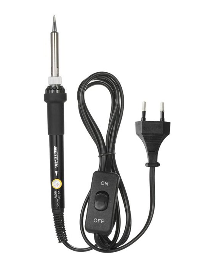 Meterk 14-In-1 Soldering Iron Kit Black 2x1.5mm