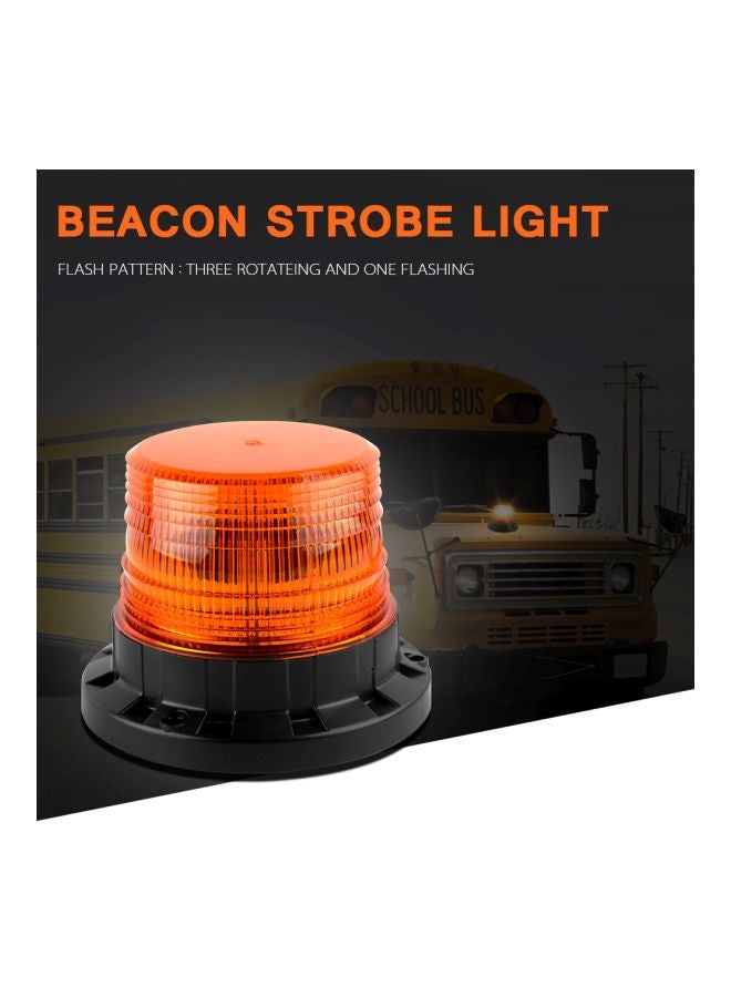 Emergency Warning Flash Beacon Light with Magnetic Base
