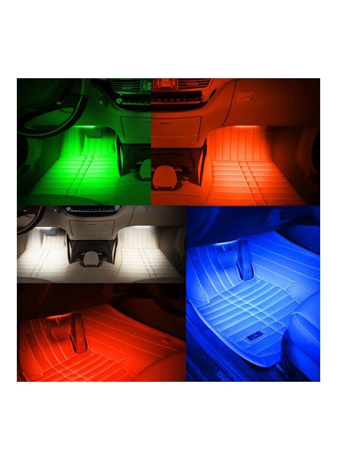 مصباح LED داخلي للسيارة من 4 قطع - Image 5