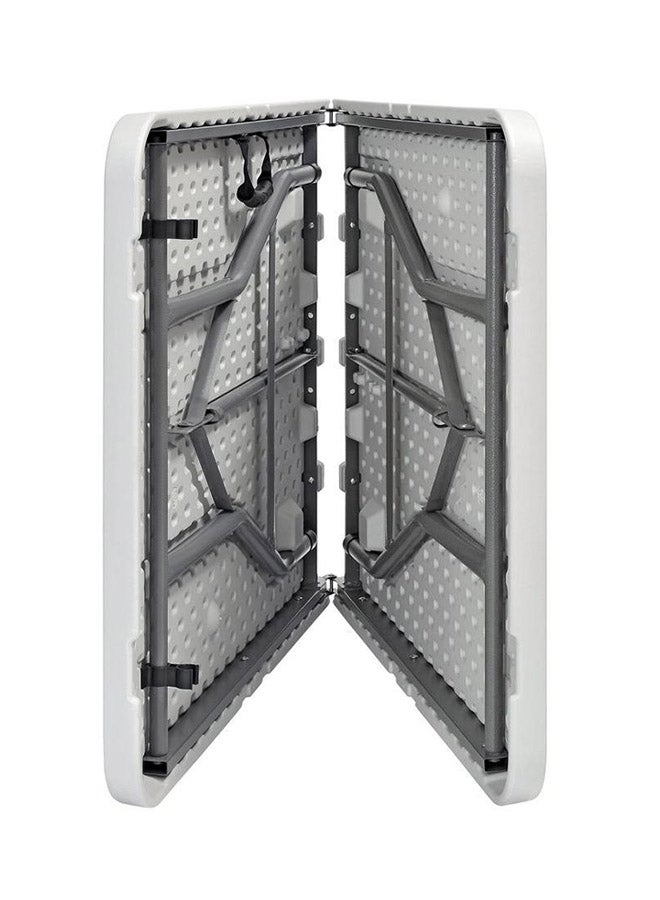 Foldable Lightweight Table White/Grey 6feet - Image 3