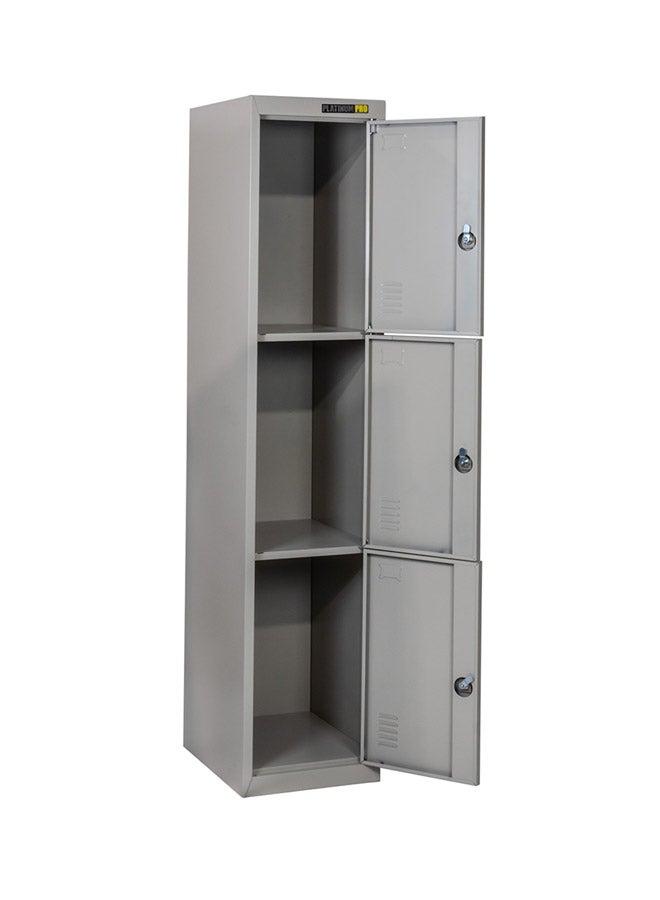 AE Steel Locker Cabinet Grey 120x80x60centimeter  - Image 2
