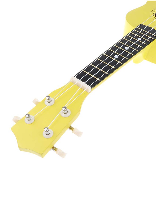 Mike Music Ukulele With Bag 21 Inch Yellow vinyl - Image 5