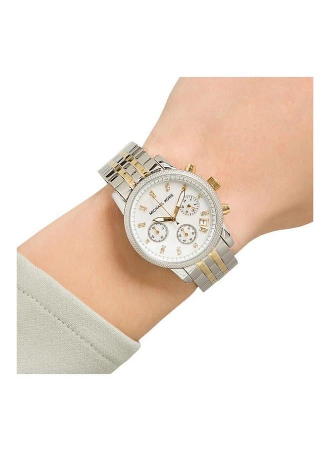 Michael Kors - Women's Water Resistant Chronograph Watch MK5057 - Image 1