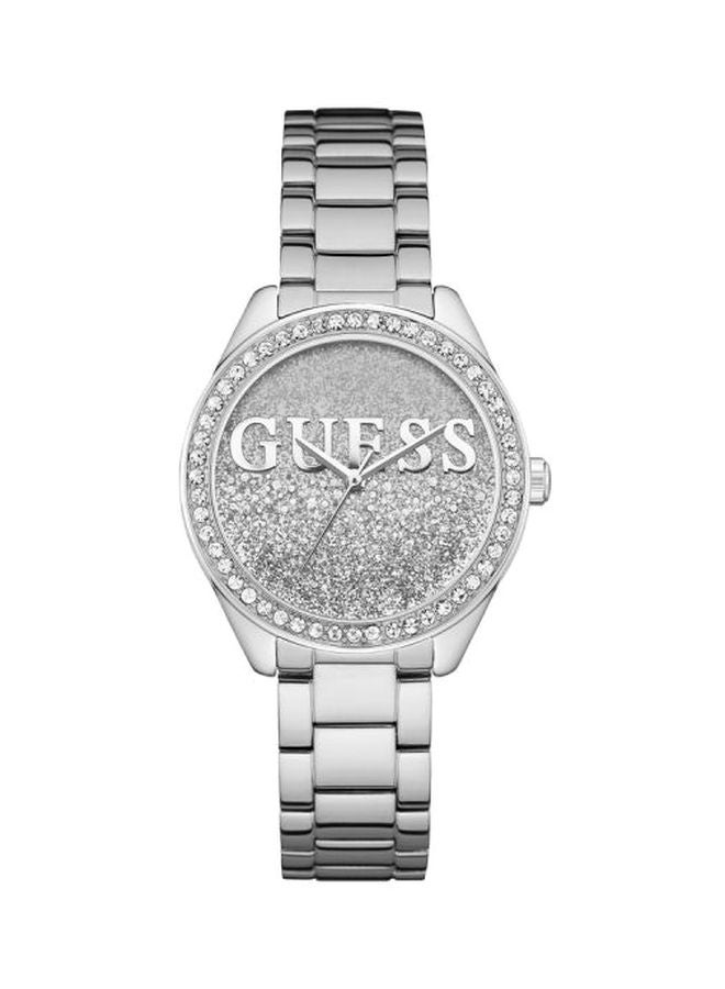 جس ساعة يد بعقارب ومرصعة بالأحجار، طراز W0987L1 women - Image 1