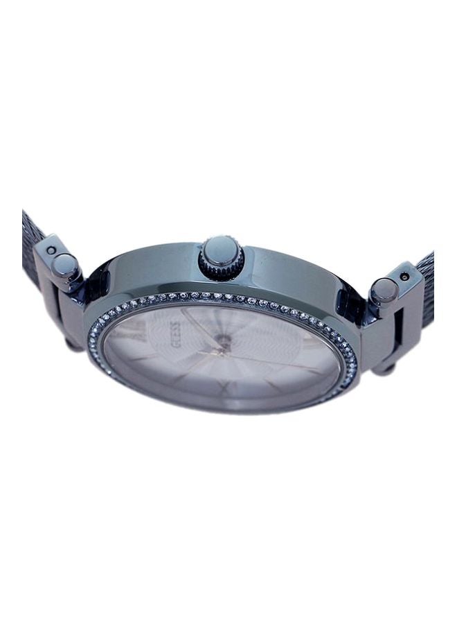 GUESS Women's Modern Woven Analog Watch W0638L3 - Image 4