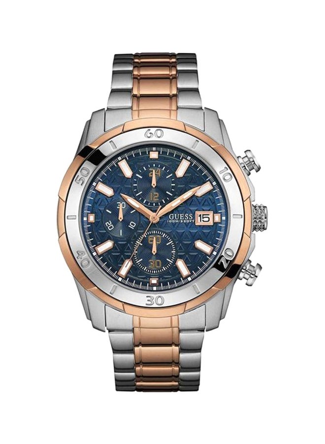 GUESS Men's Stainless Steel Chronograph Watch W0746G1 - Image 1
