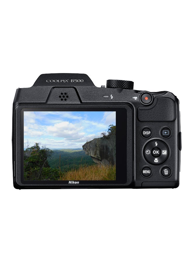 Nikon - Coolpix B500 Point And Shoot Camera 40X Wide Optical Zoom-Nikkor Ed Glass Lens 16Mp With Tilt Lcd Screen, Built-In Wi-Fi, Nfc tooth - Image 1