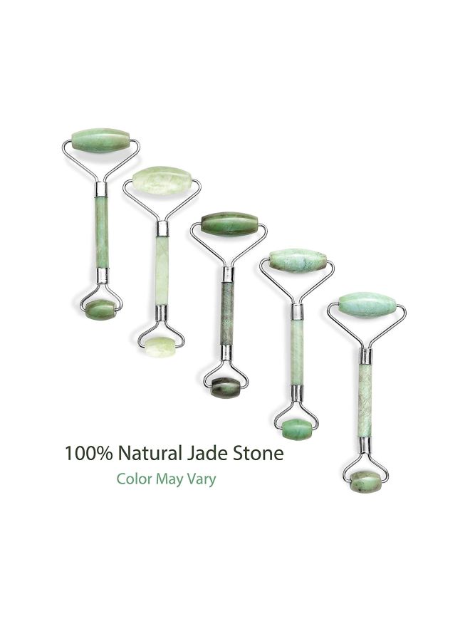 Generic 2-Piece Jade Roller And Gua Sha Set Green  - Image 3