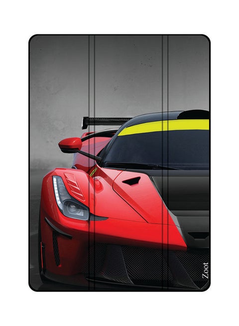 Protective Flip Case Cover For Apple iPad 9.7-Inch 6th Gen Black/Red/Yellow