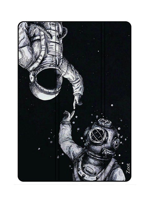 Protective Flip Case Cover For Samsung Galaxy Tab A 10.1-Inch Astraunaut And Diver