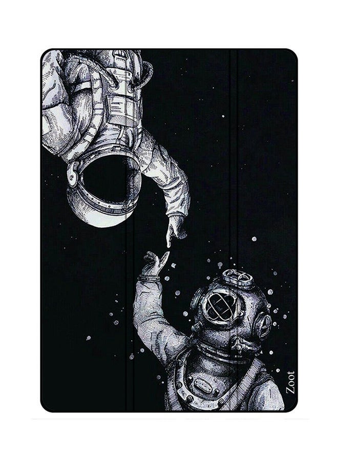 Protective Flip Case Cover For Samsung Galaxy Tab A 10.1-Inch Astraunaut And Diver