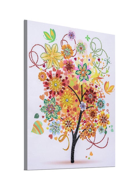 Decorative Wall Painting Orange/White/Black 40x50centimeter