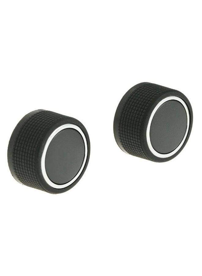 Generic 2-Piece Car Radio Volume Control Knobs Set 