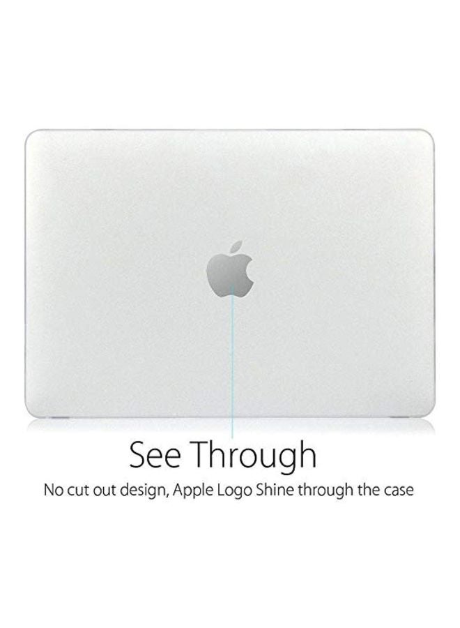 Protective Case Cover For Apple MacBook Pro 13-Inch Transparent - Image 3
