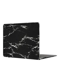 Protective Case Cover For Apple MacBook Pro 12-Inch Black/White