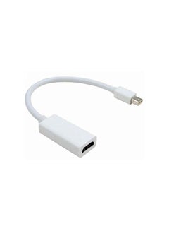 Display Port To HDMI Adapter For Apple Macbook Air/Pro/Mac White
