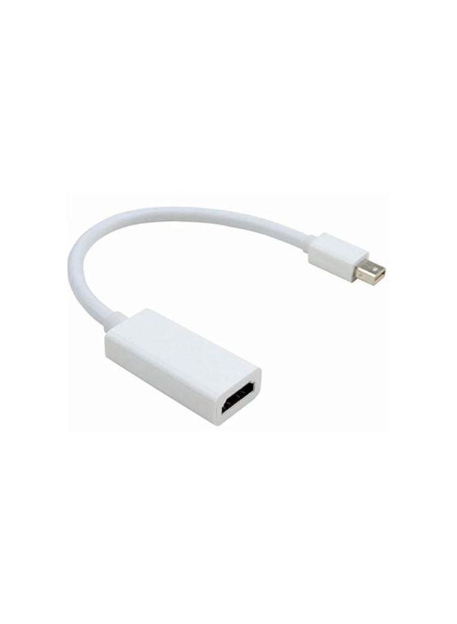 Generic - Display Port To HDMI Adapter For Apple Macbook Air/Pro/Mac White - Image 1