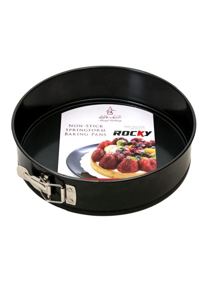 Generic - Springform Baking Pan Black 26x6.8centimeter - Image 1
