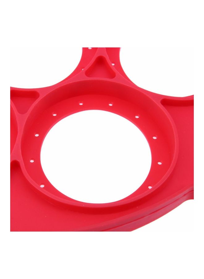 ماكينة خبْز فطائر البان كيك أحمر 39x23x1.5سم - Image 3