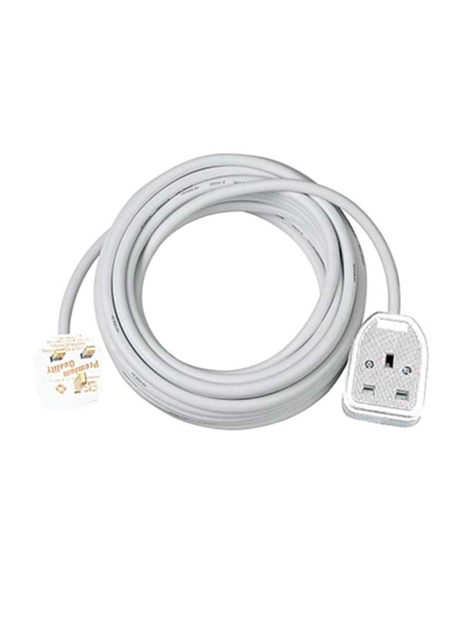 Brennenstuhl - Single Socket Extension Cable White 3meter - Image 1