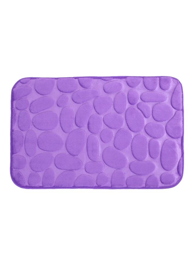 3D Anti-Slip Bathroom Mat Purple 40x60cm