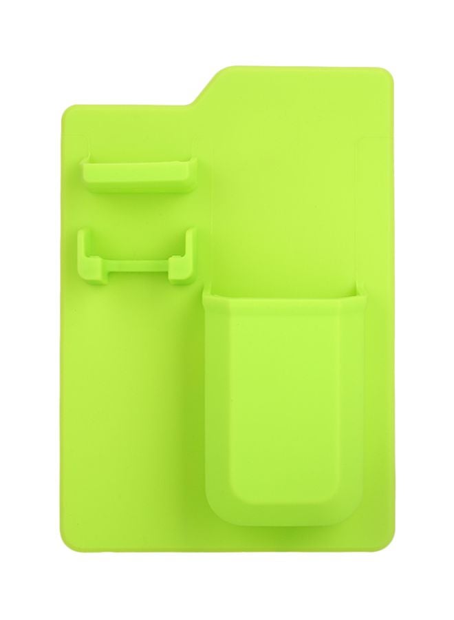 Generic Silicone Hanging Toothbrush Holder Green 21×14.5×5cm 