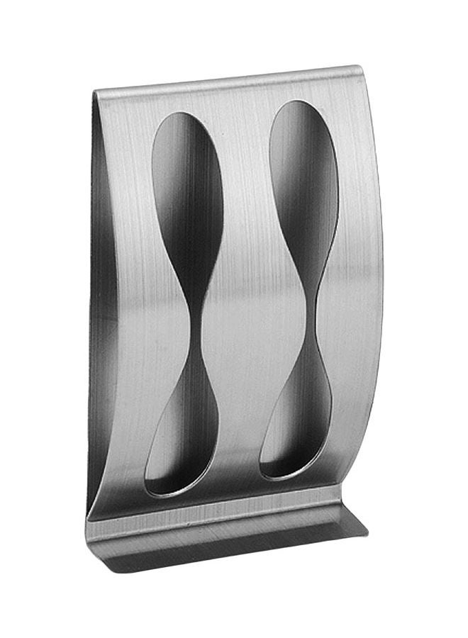 Punch Free Toothbrush Holder Silver 14x8x3cm - Image 1