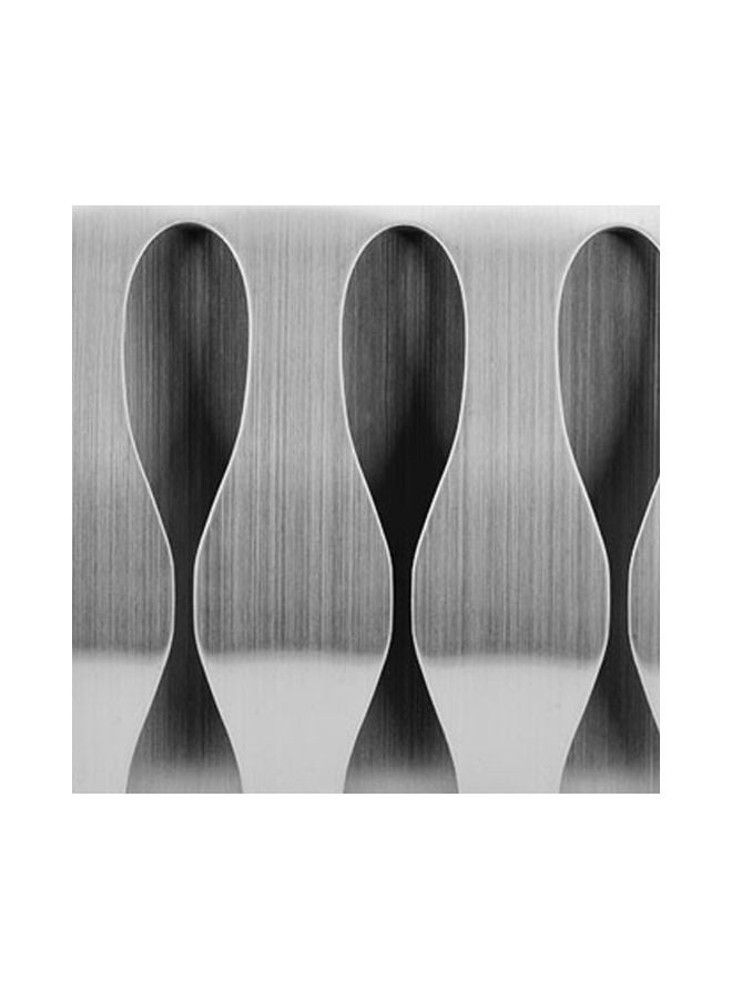Punch Free Toothbrush Holder Silver 14x8x3cm - Image 5