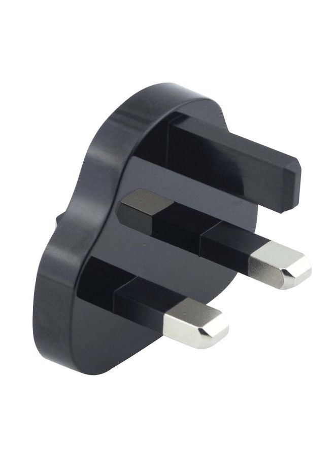 Universal Fast Charging Travel Adapter Black