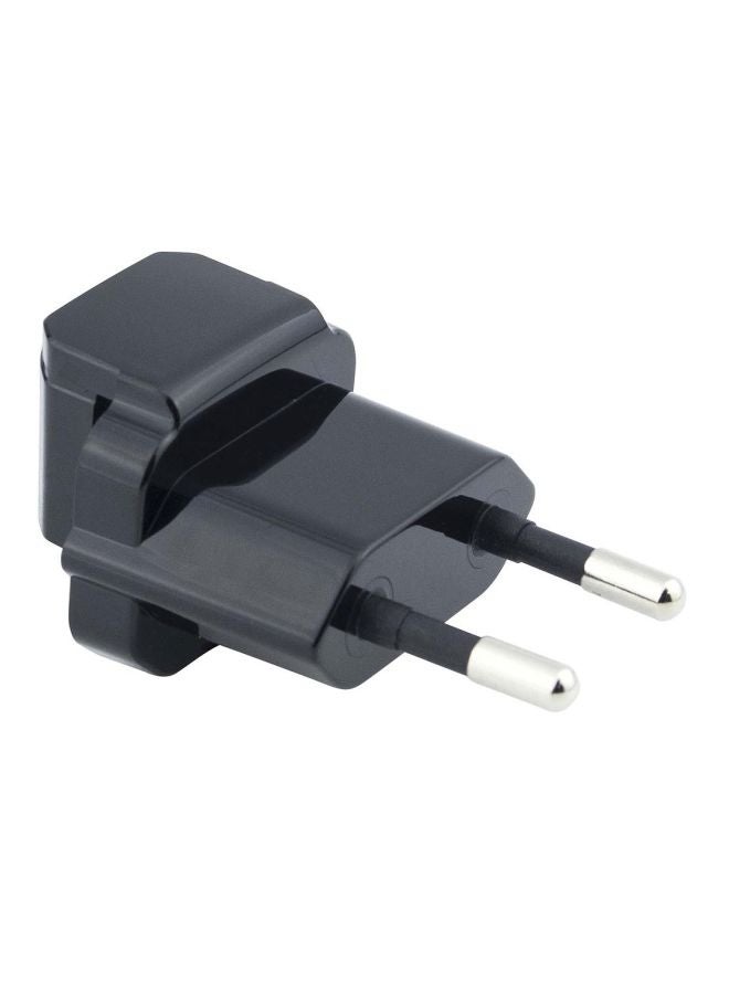 Universal Fast Charging Travel Adapter Black