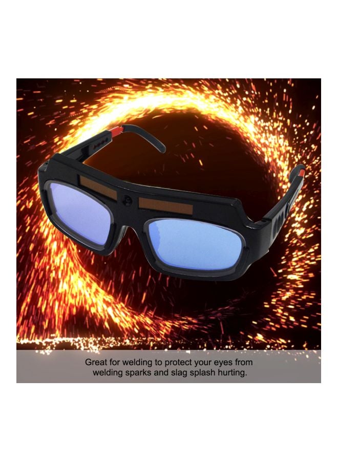 Auto Darkening Welding Goggles Black/Clear 20x10x8centimeter - Image 2