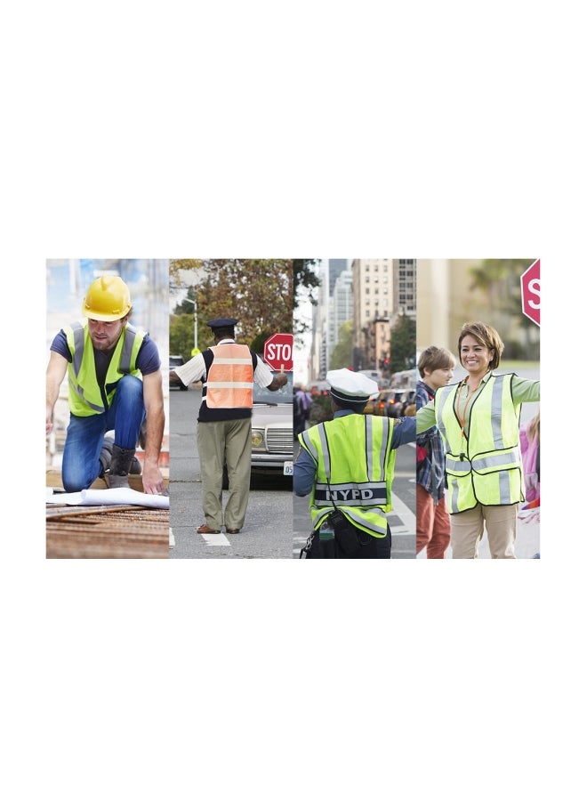Reflective Safety T-shirt Fluorescent Yellow M  - Image 3