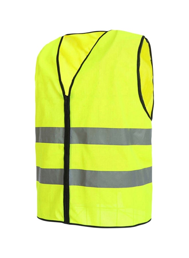 Reflective Safety Vest Fluorescent Yellow XL