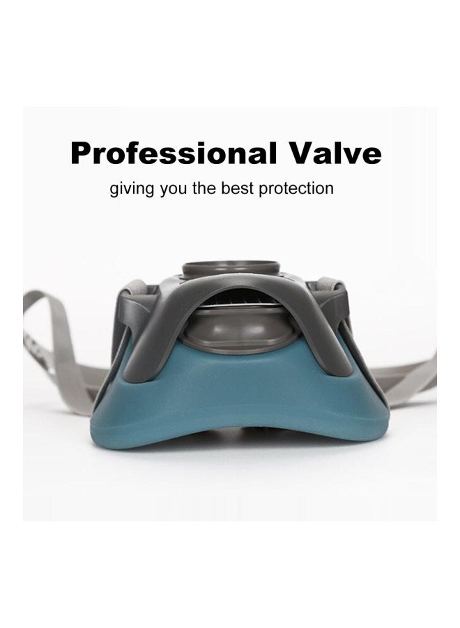 3M Industrial Protective Anti-Dust Mask Black/Blue  - Image 5