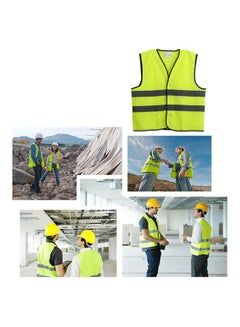 3M Reflective Safety Vest Green/Grey  - Image 5
