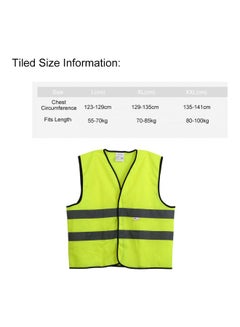 3M Reflective Safety Vest Green/Grey  - Image 4