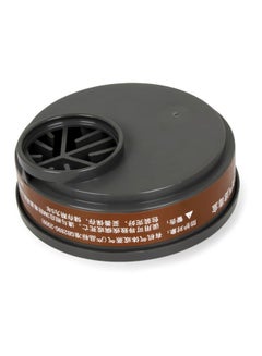 3M Gas Mask Filter Cartridge For Organic Gas Protection Black/Brown 11x11x3centimeter Black/Brown 11x11x3cm  - Image 2