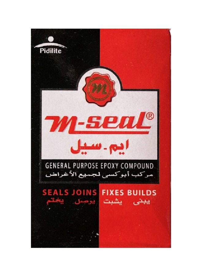 Pidilite 2-Piece Regular Epoxy Compound Black/Red 100grams  - Image 1